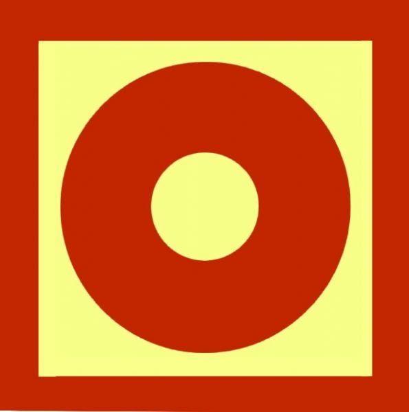 Brandschutzzeichen Symbol Handtaster
