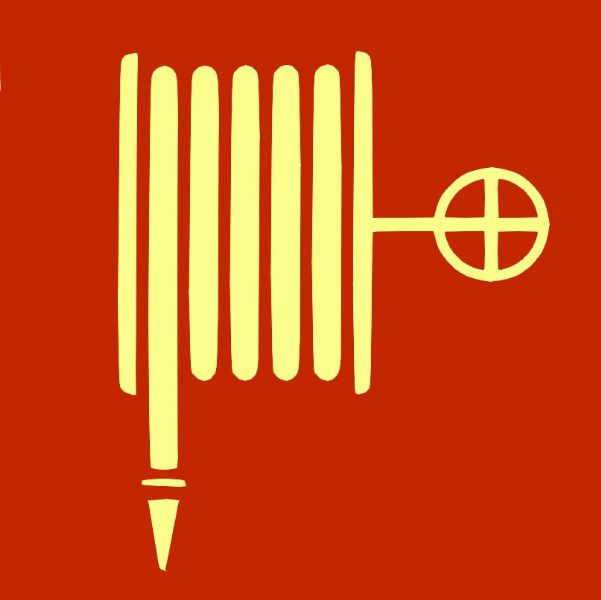 Brandschutzzeichen Symbol Löschposten
